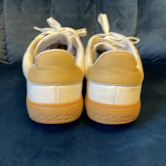 Adidas White Canvas Sneakers - Picture 4 of 6